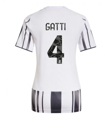 Juventus Federico Gatti #4 Hjemmebanetrøje Dame 2025-26 Kortærmet